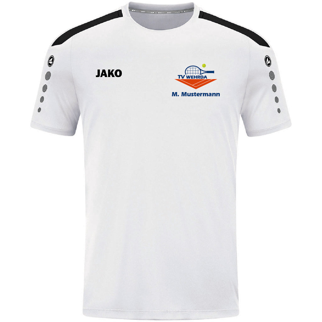 JAKO Trikot Power kurzarm - weiß