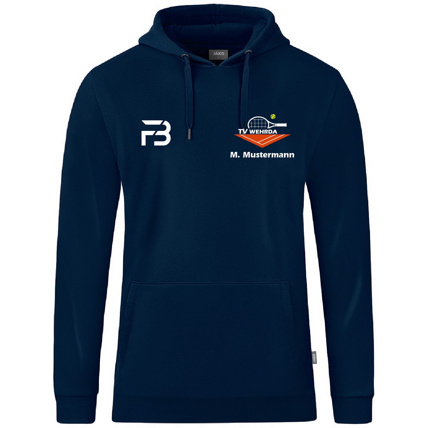 JAKO Kapuzensweat Organic