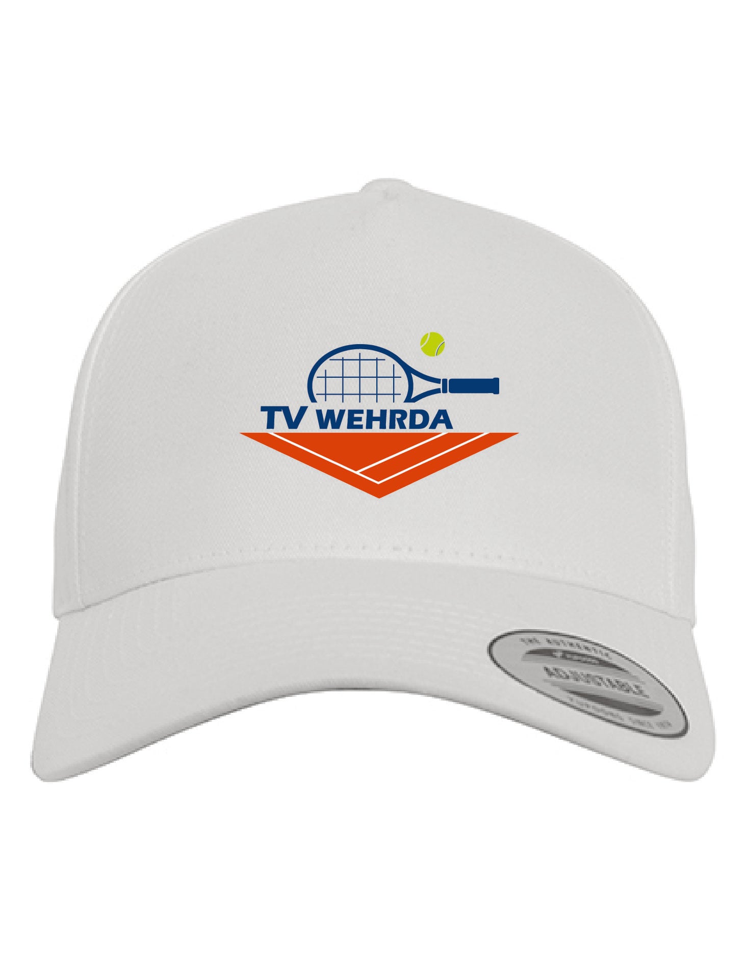Snapback Cap mit Vereinslogo - weiß