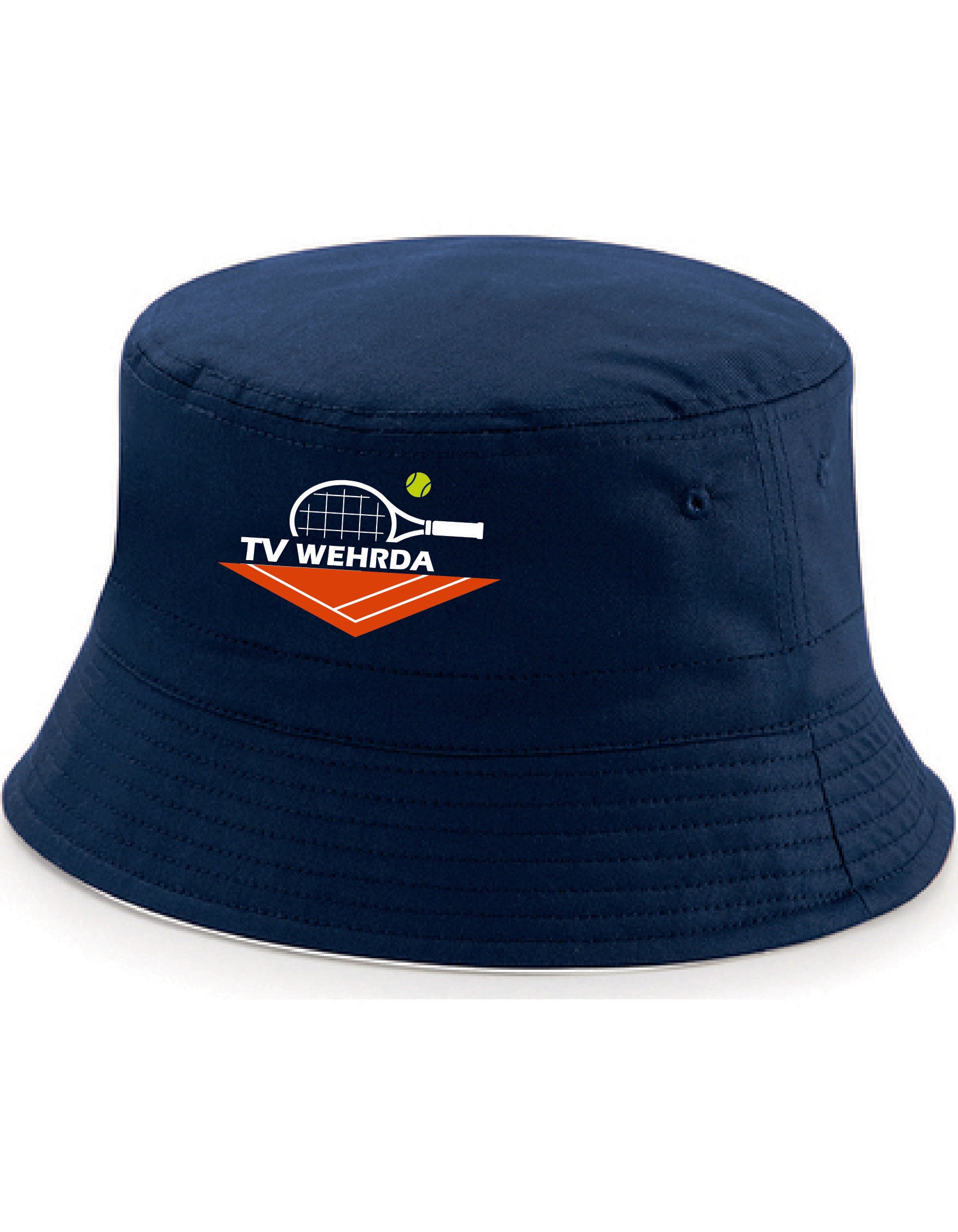 Fischerhut mit Vereinslogo